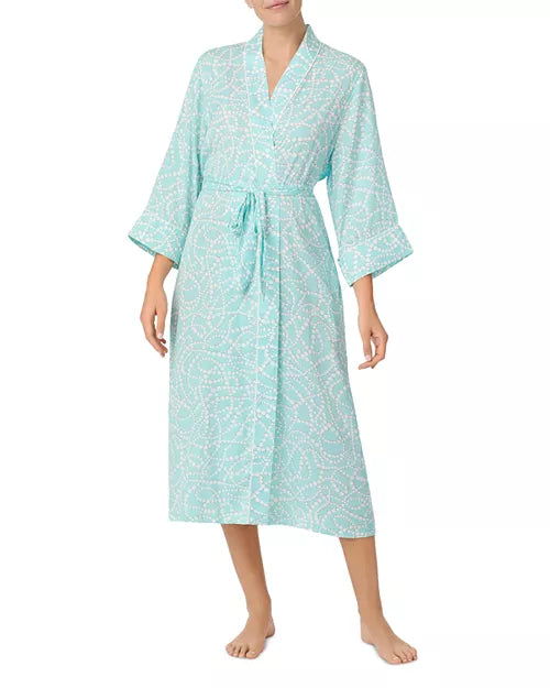 MILES-Charmeuse Wrap Robe